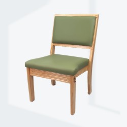 고무나무 원목 개인 의자 O-1